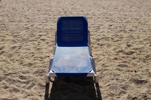 sabbioso spiaggia su il mediterraneo mare nel settentrionale Israele. foto