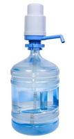 pompa distributore su 5 gallone potabile acqua bottiglia foto