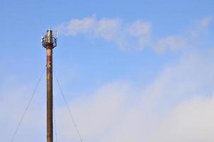 camino vapore tubo di industriale produzione pianta foto