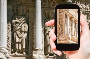 turista fotografie Chiesa di santo trofeo arles