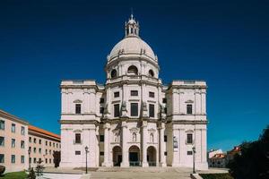 al di fuori facciata di il nazionale pantheon, un' 17° secolo monumento di Lisbona, Portogallo foto