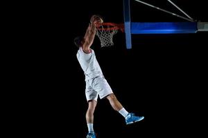 giocatore di basket in azione foto