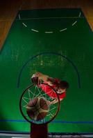 giocatore di basket in azione foto