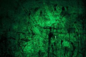 pauroso buio verde grunge parete calcestruzzo cemento struttura sfondo foto