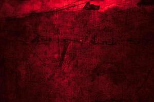 pauroso buio rosso grunge parete calcestruzzo cemento struttura sfondo foto