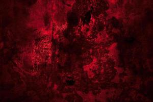 pauroso buio rosso grunge parete calcestruzzo cemento struttura sfondo foto