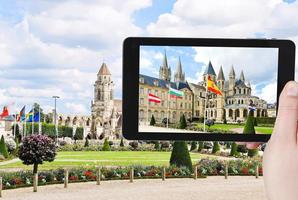 turista fotografie di Chiesa nel caen cittadina, Francia