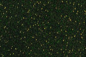 nero melange manualmente a maglia tessuto con verde e giallo macchie - senza soluzione di continuità struttura e piatto sfondo foto