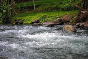 fiume e rocce natura fotografia foto