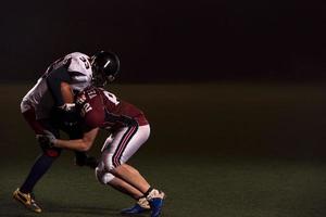 americano calcio Giocatori nel azione foto