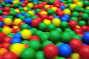 sfondo di palline colorate foto