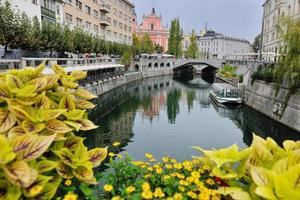 Lubiana capitale di slovenia foto