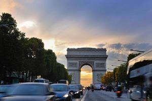 Parigi, Francia, 2022 - arco de trionfo, Parigi, Francia foto