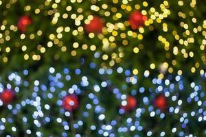 bokeh di Natale foto