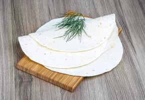 tortillas su legna foto