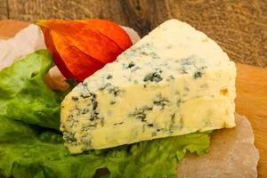 piatto di formaggio blu foto