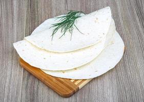 tortillas su legna foto