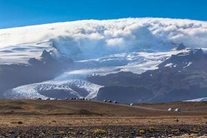 Vatnajokull ghiacciaio nazionale parco, Islanda foto