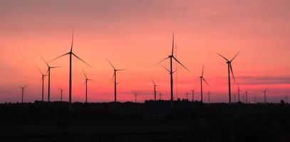concetto di rinnovabile energia fonti, verde energia. innovativo vento turbina sostenibile fonte di elettricità è conservazione di globale ambiente. vento energia tecnologia per Conserve ecosistemi.