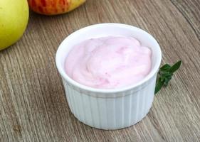 fragola Yogurt su legna foto