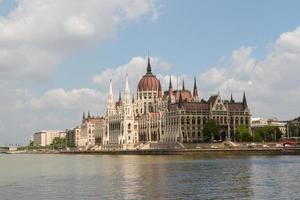 edificio del parlamento di budapest foto