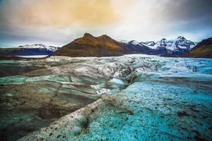 Vatnajokull nazionale parco, uno di tre nazionale parchi nel Islanda, il la zona includere Vatnajokull ghiacciaio, skaftafell e jokulsargljufur foto