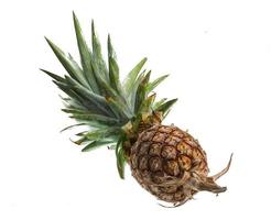 ananas su bianco foto