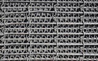 metallo multistrato di spessore griglia di nero colore. composito struttura foto
