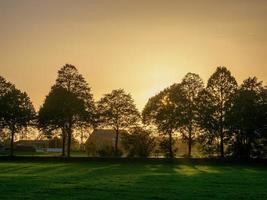 autunno tempo vicino abortito nel westfalia foto