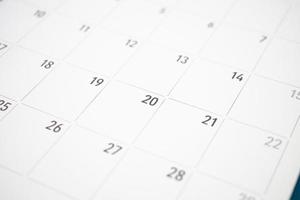 calendario pagina Data sfondo attività commerciale pianificazione appuntamento incontro concetto foto