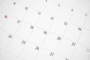 calendario pagina Data sfondo attività commerciale pianificazione appuntamento incontro concetto foto