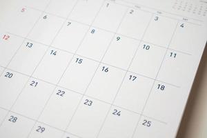 calendario pagina Data sfondo attività commerciale pianificazione appuntamento incontro concetto foto