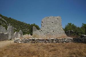 Olimpo antico città nel kumluca, antalya, turkiye foto