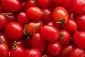 rosso maturo biologico pomodoro sfondo foto