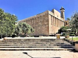 un' Visualizza di il tombe di il patriarchi nel ebro foto