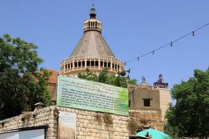 un' Visualizza di il Chiesa di Annunciazione nel Nazareth foto