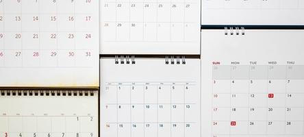 calendario pagina sfondo attività commerciale pianificazione appuntamento incontro concetto foto