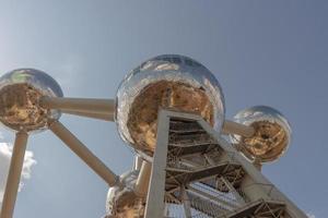 Visualizza a Atomium nel Bruxelles, Belgio - 17-04-2021 foto