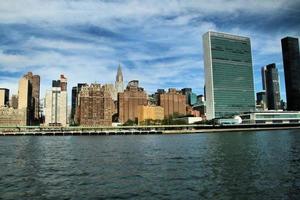 un' panoramico Visualizza di nuovo York città nel il Stati Uniti d'America foto