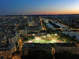 un' panoramico Visualizza di Parigi nel il estate foto