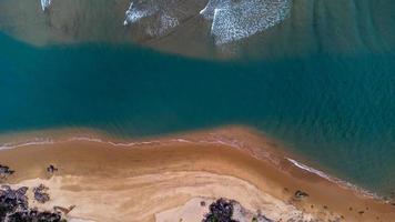 aereo Visualizza di insenatura a 1770 qld Australia foto