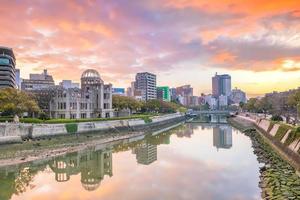 Parco del memoriale della pace di Hiroshima foto