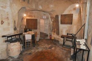 casa rupestre ai sassi di matera foto