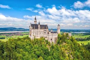 Castello di Neuschwanstein, Baviera sudoccidentale, Germania foto