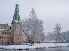 inverno tempo a rasfeld castello foto