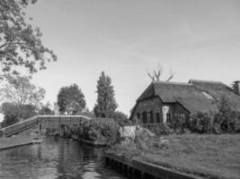 carino villaggio nel il Olanda foto