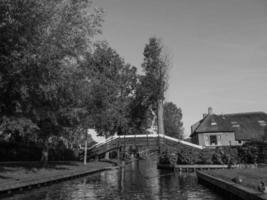 carino villaggio nel il Olanda foto