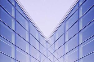 moderna architettura in vetro foto