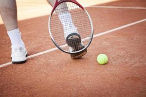 tennis racchetta, argilla Tribunale, wta tour, rolland garros foto