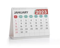 gennaio 2023 scrivania calendario foto